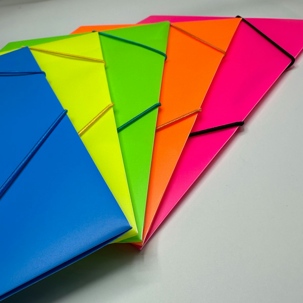 Document Wallets A4 Elasticated Assorted - Pack of 25